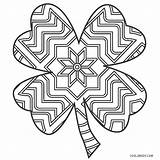 Coloring Shamrock Pages Printable Cool2bkids Kids sketch template