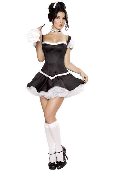french maid costume adult sexy halloween dress women maide aliexpress