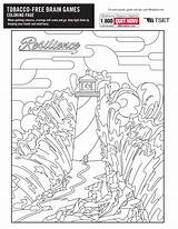 Coloring Pages Resilience Adult Tobacco Smoking Stop Helpline Tset sketch template