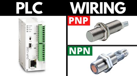 plc wiringconnection  pnpnpn proximity sensorswitch ii full plc circuit diagram youtube