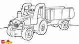 Duplo Lego Coloring Pages Tractor Popular Save Library Clipart Coloringhome sketch template