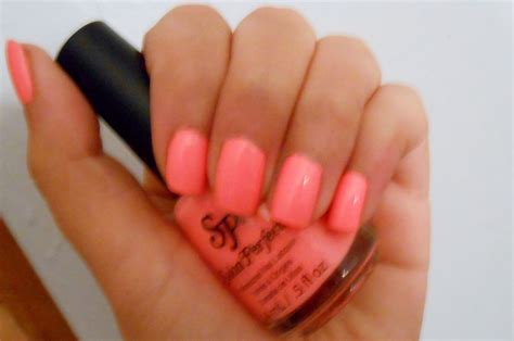 mani monday salon perfect flamingo flair nails nail polish nail art