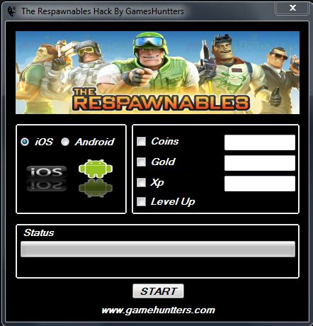 respawnables hack  gameshuntters mastergame
