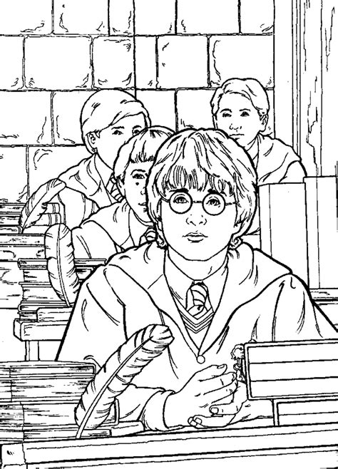 coloring pages harry potter coloring pages   printable