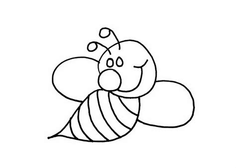 bee coloring pages preschool  kindergarten bee coloring pages