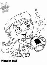 Coloring Pages Super Pbs Kids Why Red Wonder Readers Printable Cartoon Drawing Shows Wiki Categories Getdrawings Comments sketch template