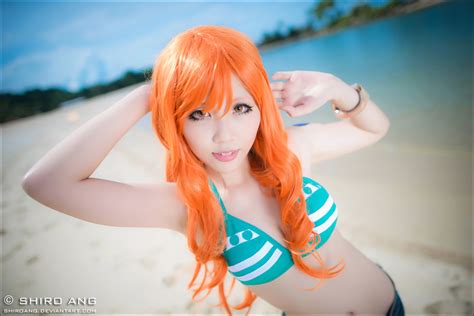 nami one piece cosplay by shine ng 6 9 hentai cosplay