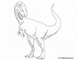 Rex Coloring Pages Jurassic Indominus Printable Kids sketch template