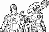 Avengers Coloring Pages Printable Kids Color Adults Pdf Hulk Man Iron America Captain Print First Easy Cute sketch template