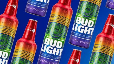 bud light  selling beer  rainbow bottles  june  celebrate pride