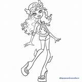 Lagoona Imprimir Colorir Kolorowanka Kolorowanki Clawdeen Muy Dzieci Kleurplaat Ordenador Drawn Bestcoloringpagesforkids Dibujosparacolorearonline Wydrukuj Kolorowankę sketch template