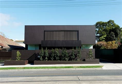 modern black house