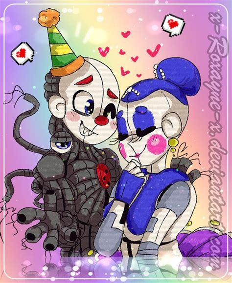 Ennard X Ballora Fnaf By Enyaxor Artwork On Deviantart