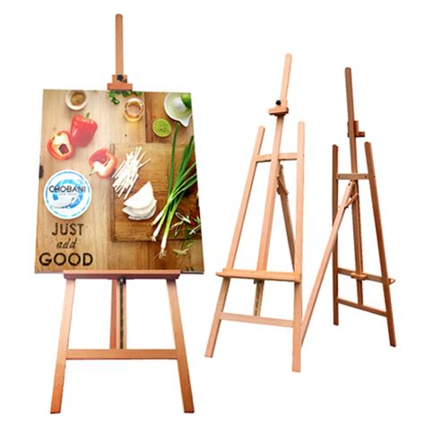 decorative wooden easel stand shelly lighting