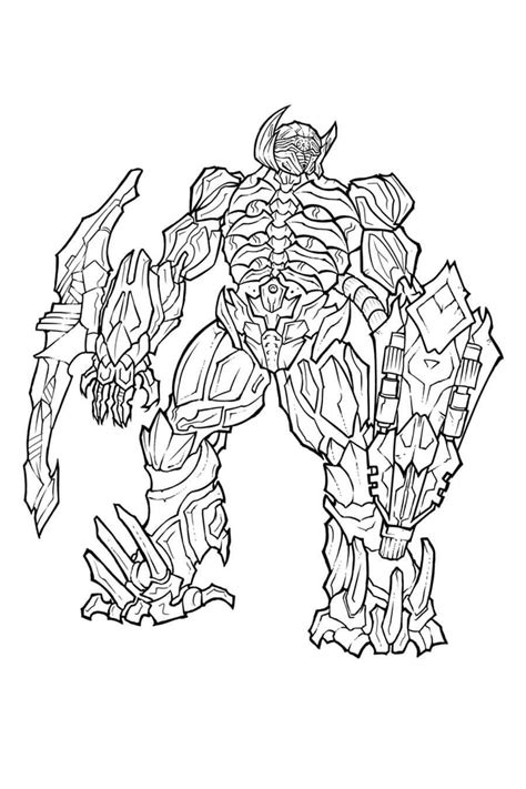 transformers coloring pages print       boys