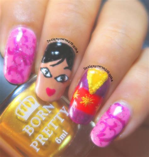 mulan nail design mulan  nail designs nail polish nail art