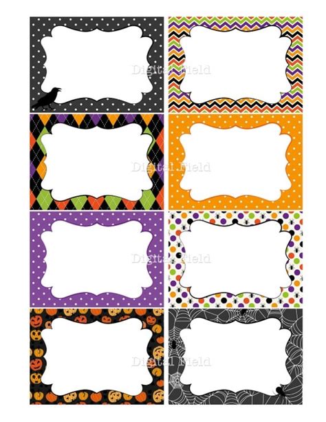 items similar  halloween printable labels cards  tags