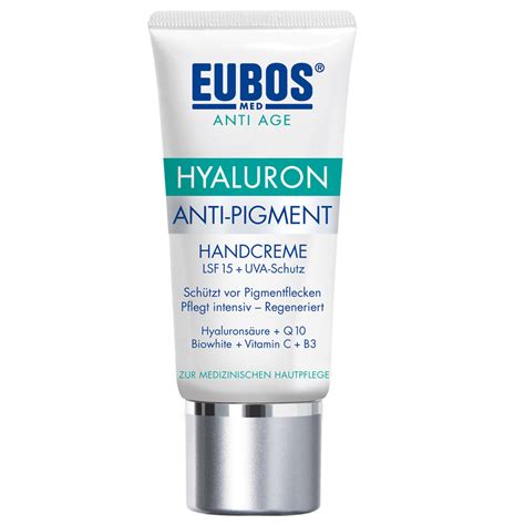 eubos anti age hyaluron anti pigment handcreme lsf  shop apothekecom