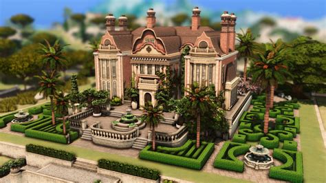 amazing mansions   sims  liquid sims