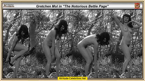 gretchen mol black and white fully nude vidcaps from the notorious bettie page