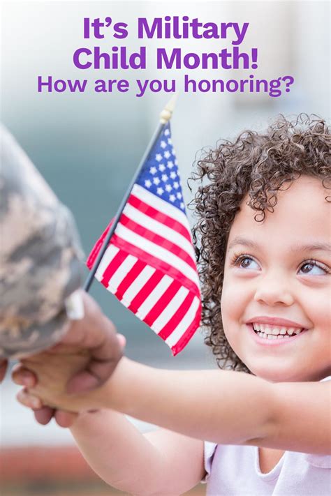 military child month military child month military kids military honor