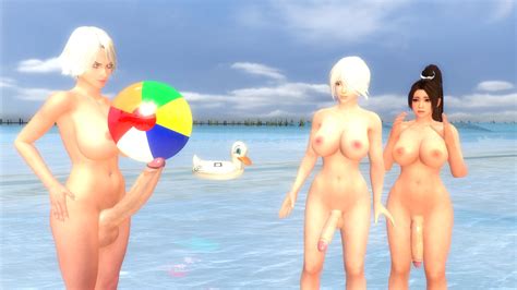 rule 34 3d angel kof beach beach ball big breasts christie dead or