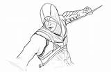 Creed Dessiner Coloriages Orig08 Altair Reshade Rebirth sketch template