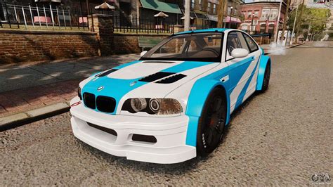 Bmw M3 Gtr 2012 Most Wanted V1 1 For Gta 4