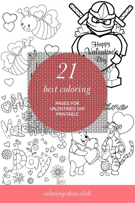 coloring pages  valentines day printable   printable