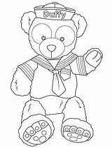 Teddy Colorir Duffy Peluche Fofo Oso Urso Osito Fofos Colorironline Scribblefun Desenhos sketch template