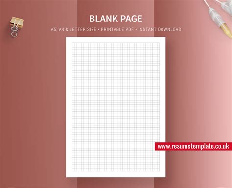 blank pages blank planner dot grid square grid lined paper filofax