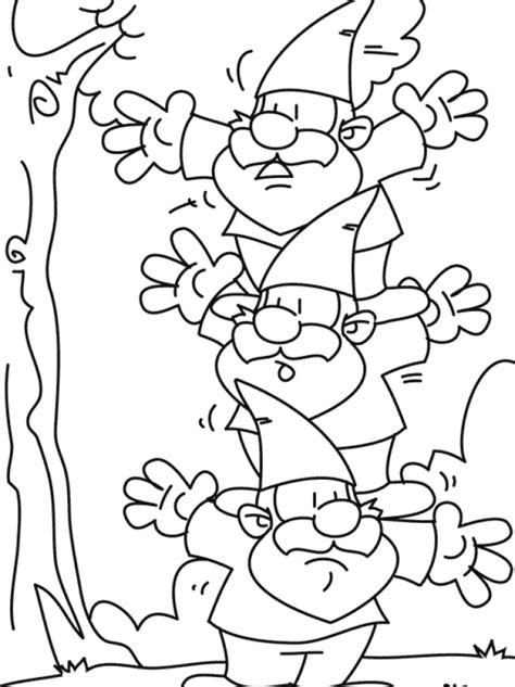 gnome coloring pages coloringpagescom coloring books coloring