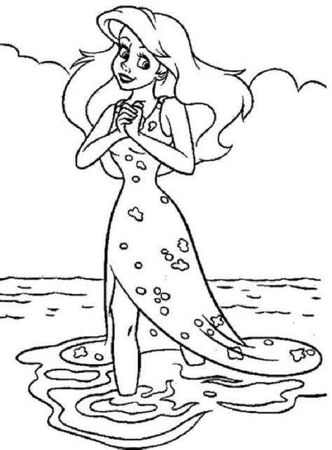 ariel coloring pages  kids  adults