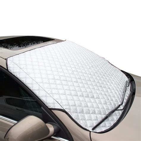 car windscreen heat insulation folding sunshade snow protection cover   cm  advanced