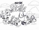 Angry Birds Stella Coloring Pages Colouring Ausmalbilder Print Deviantart Color Library Birdd Clipart Creativity Ages Recognition Develop Skills Focus Motor sketch template