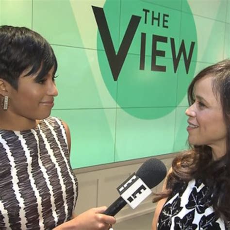 rosie perez feels the pressure on the view e online