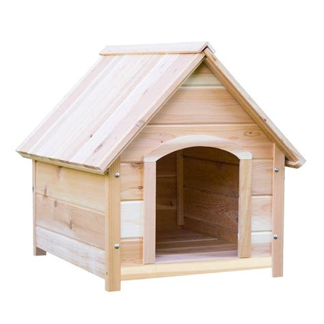 builders choice medium         western red cedar dog house kit cdhmedium