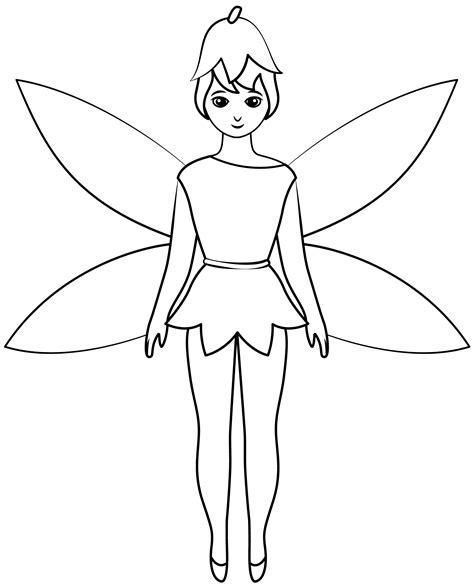 printable fairy paper doll front   printable  vrogueco