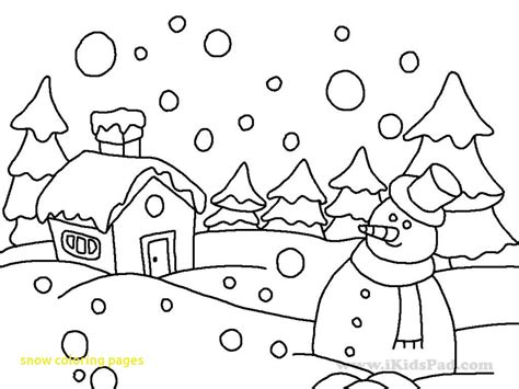 snow coloring pages  getcoloringscom  printable colorings