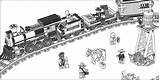 Lego Coloring Pages Colouring Print Color Ecoloring sketch template
