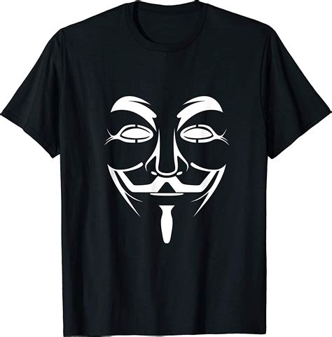 womens anonymous shirt medium black amazoncouk clothing