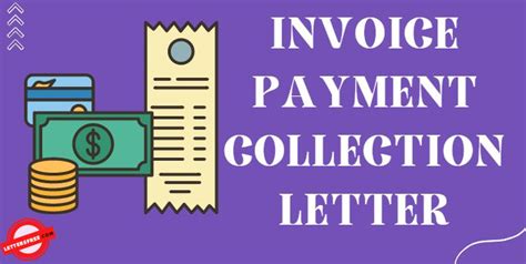 invoice payment collection letter format