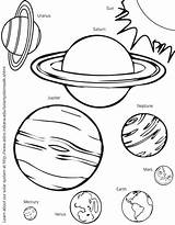 Astronomy sketch template