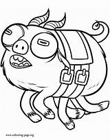 Coloring Pages Monsters University Pig Drawing Archie Kids Colouring Monster Scare Inc Animal Drawings Print Paintingvalley Popular sketch template