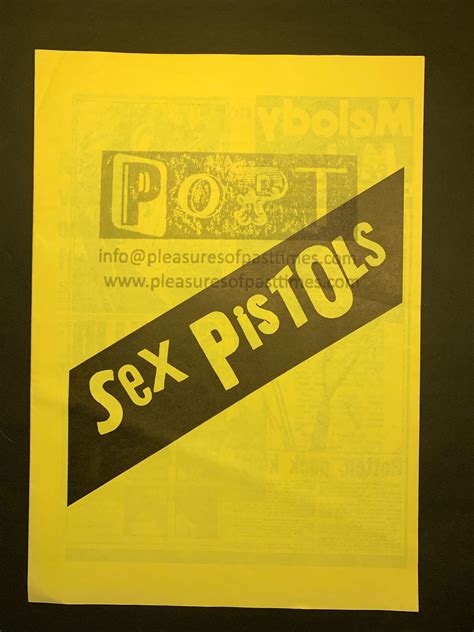 1976 punk sex pistols anarchy in the uk press book and single pleasures