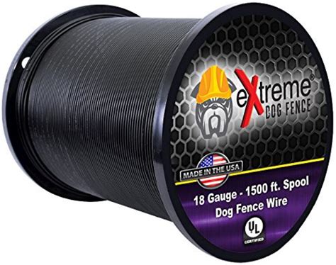 extreme dog fence  gauge wire  ft heavy duty pet containment wire compatible