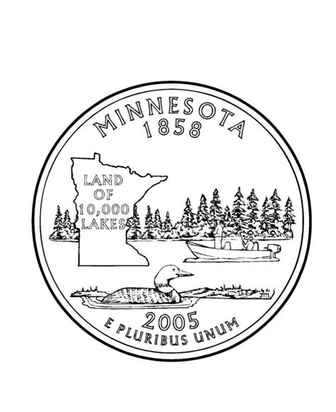 minnesota activities minnesota coloring pages