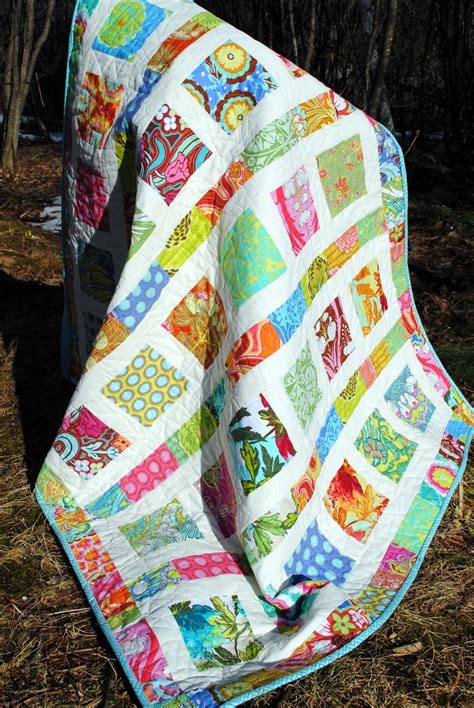 baby quilt patternquick  easy charm square