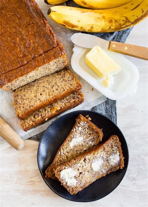 this coconut rum lime glazed banana bread is perfectly