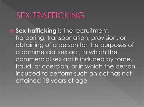 Ppt What Is Human Trafficking Powerpoint Presentation